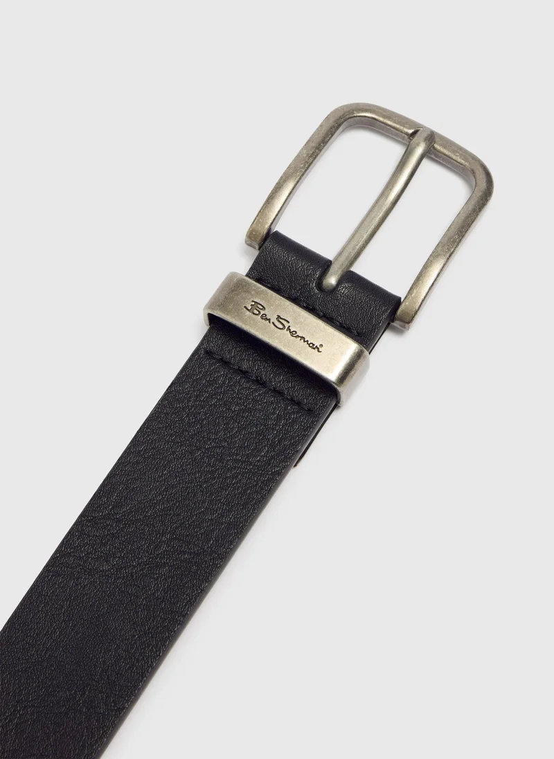 Matalan Ben Sherman Black Bodwitch Belt